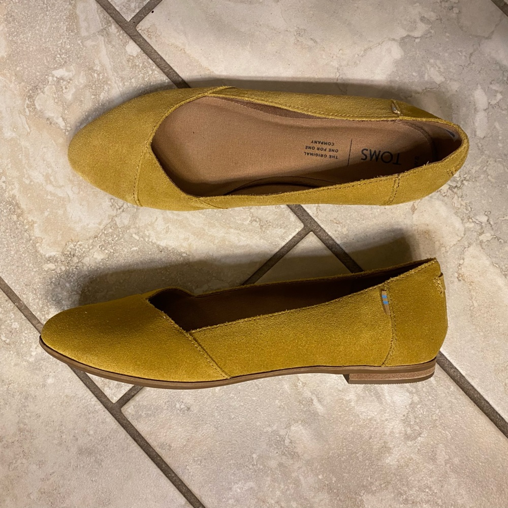 Toms Jutti Neat Flat - Mustard